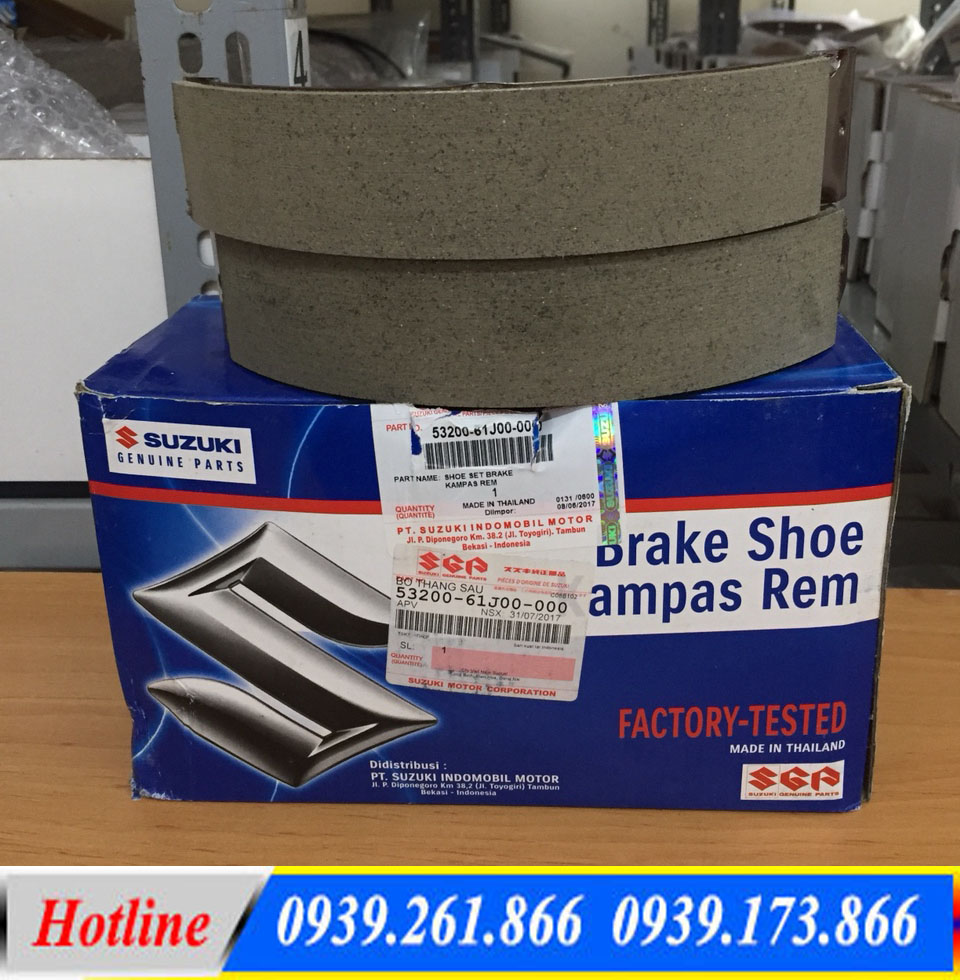 BỐ THẮNG SAU SUZUKI PRO