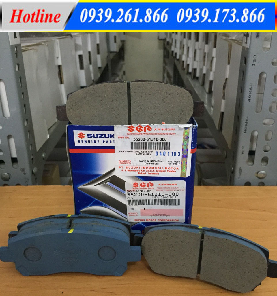 BỐ THẮNG ĐĨA SUZUKI PRO