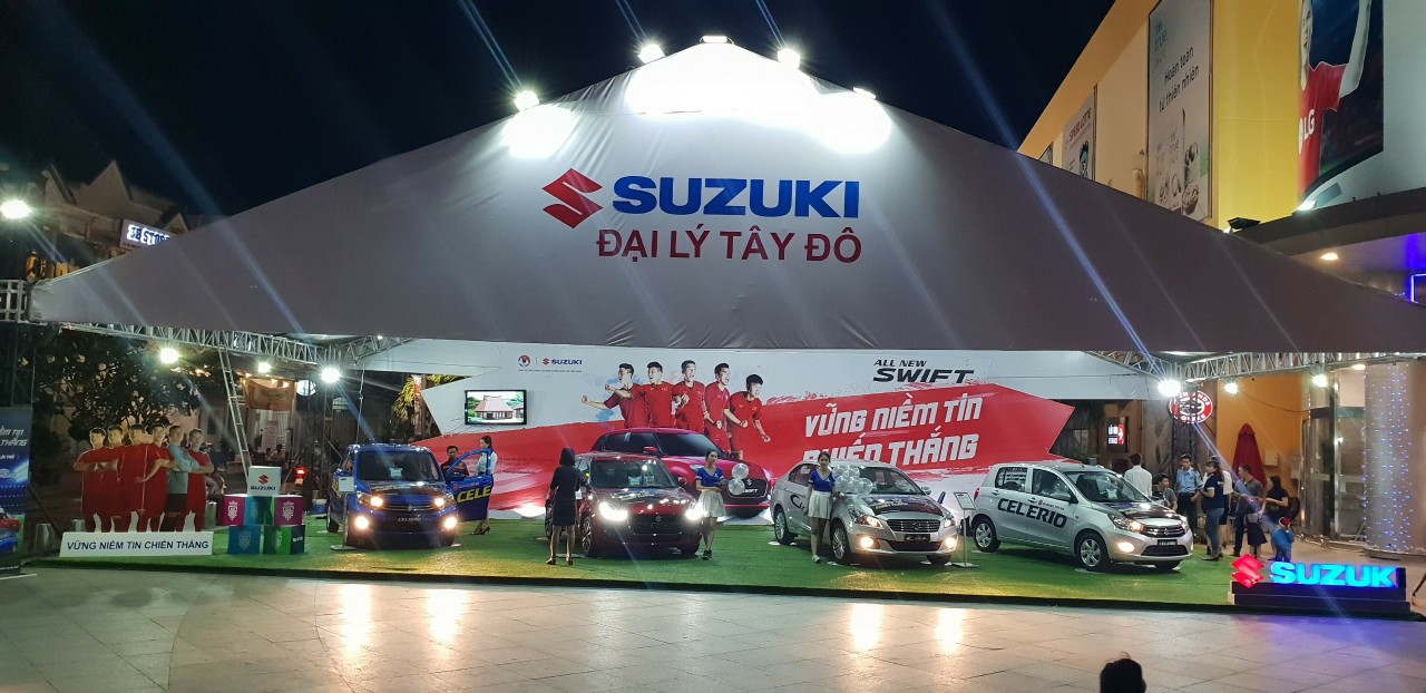 trải nghiệm lái thử suzuki